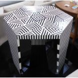 SIDE TABLE, contemporary design, 61cm H.