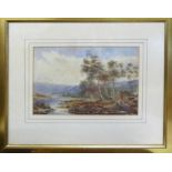 PHILIP RICKMAN, 19th Century watercolours, a pair, one signed, 30cm x 22cm and 17cm x 25cm,