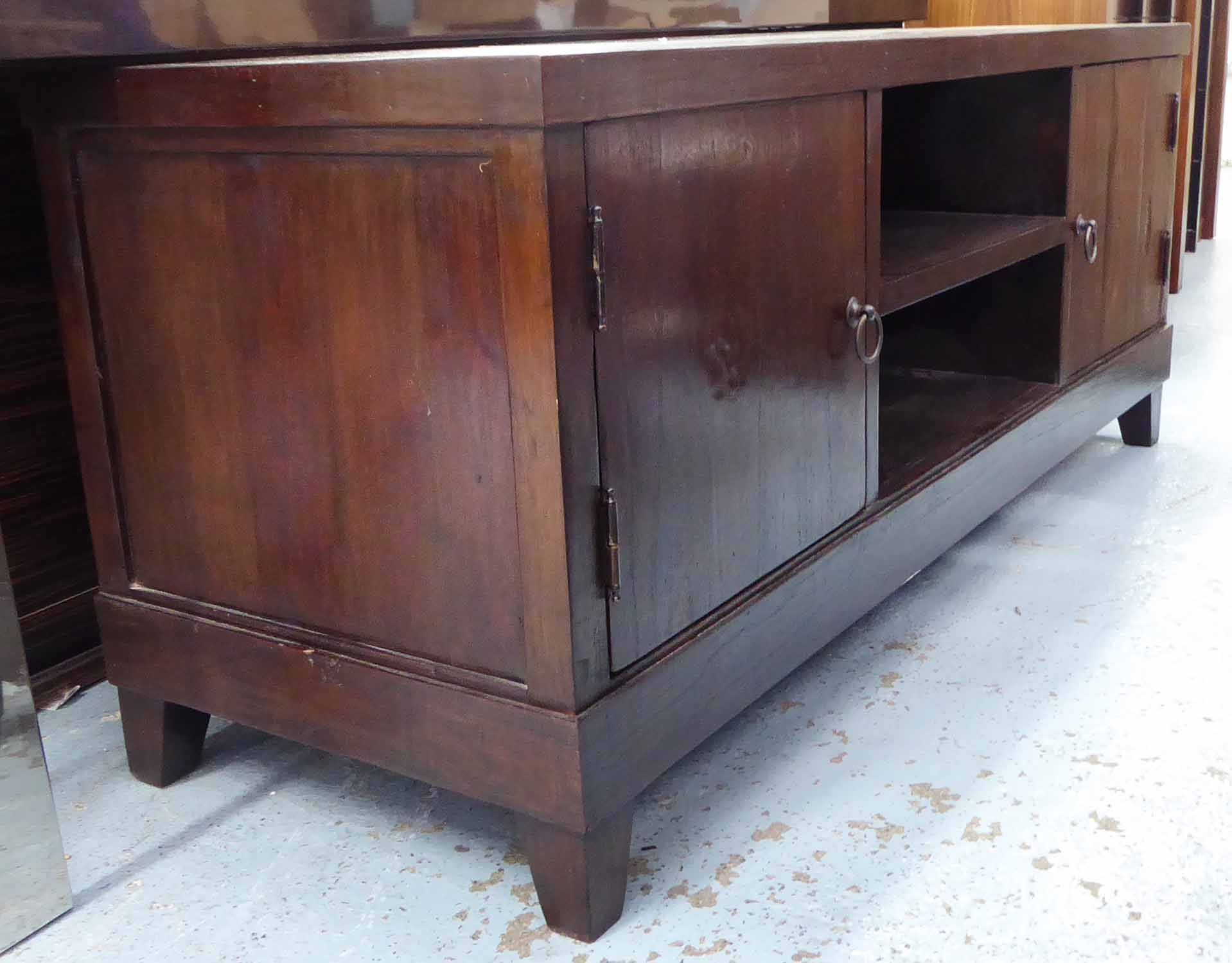 MEDIA SIDEBOARD, Chinese export style, 162cm W.