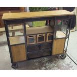 INDUSTRIAL STYLE SIDEBOARD,