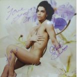 PRINCE SIGNED LOVE GOD 1988, at Tower Records, Piccadilly Circus, London on Lovesexy UK tour,