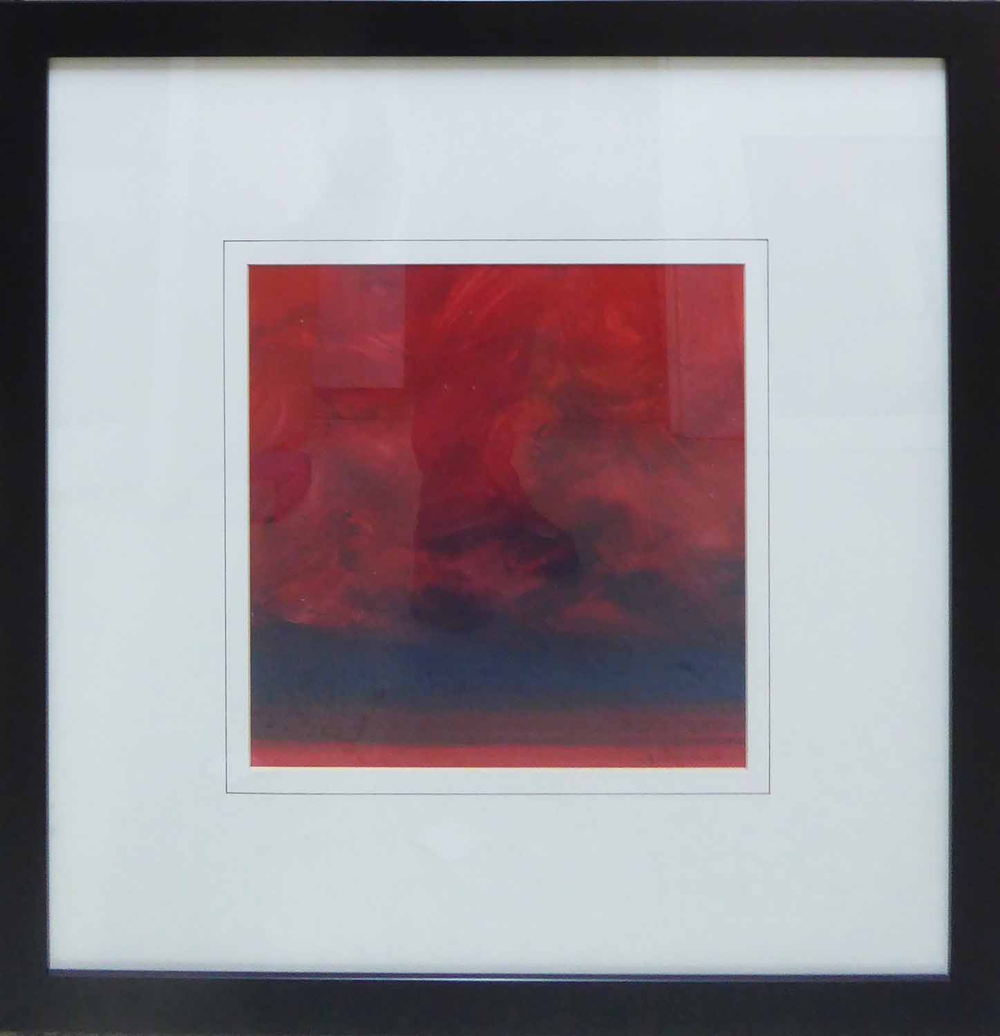 After ALBERT WILLIAMS 'Red Abstracts', a set of four offset prints, 56cm x 56cm overall each, - Image 2 of 4