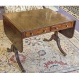SOFA TABLE, Regency mahogany, circa 1820,