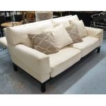 SOFA, from Andrew Martin, cream, 81cm H x 182cm.