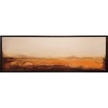 CAROLE GRASLAN 'Desert Landscape', 2006, mixed media on canvas, signed and dated verso,