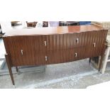 SIDEBOARD, by Bolier with two drawers and two doors on square supports, 172cm x 45cm x 99cm H.