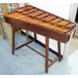 MARIMBA, South American vintage, 113cm x 64cm x 85cm.