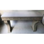 CONSOLE TABLE, 19th century French style,