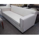 DONGHIA DIVAN SOFA, cost £14000 new, 220cm x 92cm x 80cm H.