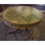 GILLOWS DRUM TABLE, Regency mahogany, circa 1810,