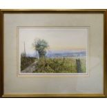 MAURICE SHEPPARD NEAC (b.1947) 'Landscapes', four watercolours, 29cm x 18cm, signed and framed.