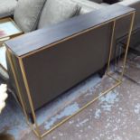 CONSOLE TABLE, 1960's French style, 100cm x 20cm x 81cm.