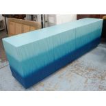 SIDEBOARD, turquoise, contemporary design, 45cm D x 72cm H x 220cm L.