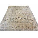 FINE GAROUS DESIGN CARPET, 300cm x 245cm, all over design within matching borders.