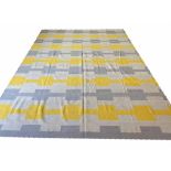 SWEDISH DESIGN KILIM, 361cm x 270cm.