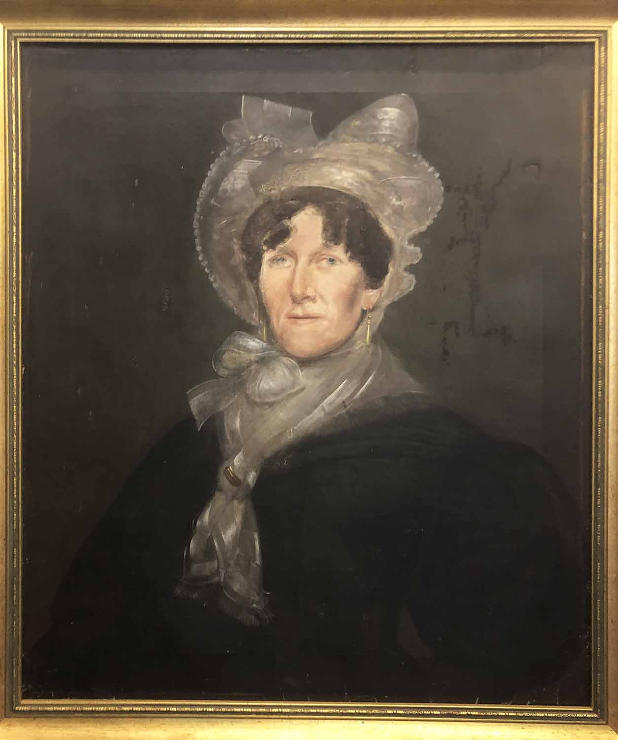 19th CENTURY SCHOOL 'Portrait of a Lady', oil on canvas, 75cm x 61cm, framed.
