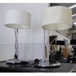 HEATHFIELD & CO BENHAM DESK LAMPS, a pair, 51cm H.