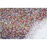 NIGEL KINGSTON 'Abstract', mixed media, 100cm x 150cm.