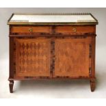 SIDE CABINET, French Louis XVI style Kingwood,