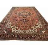 FINE PERSIAN HERIZ SERAPI CARPET, 510cm x 320cm,