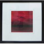 After ALBERT WILLIAMS 'Red Abstracts', a set of four offset prints, 56cm x 56cm overall each,