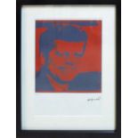 ANDY WARHOL 'JFK/FLASH November 22,1963', 1968, lithograph, numbered 100 by Leo Caselli Gallery,