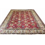 TABRIZ CARPET, 380cm x 308cm,