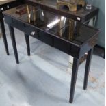 DRESSING TABLE, with one drawer, 100cm W.