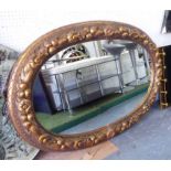 MIRROR, continental style giltwood, 140cm x 100cm.