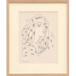 HENRI MATISSE, Collotype - L8, Edition: 950 - 1943, printed by Fabiani, 32cm x 25cm.