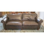 SOFA, to match previous lot, 233cm W.