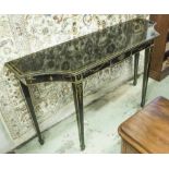 CONSOLE TABLE, Regency style, of shaped outline,