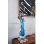 PAOLO MOSCHINO FOR NICHOLAS HASLAM, antnerp crystal table lamp, 75cm h.
