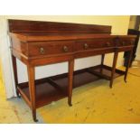 INVERTED BREAKFRONT SIDEBOARD,