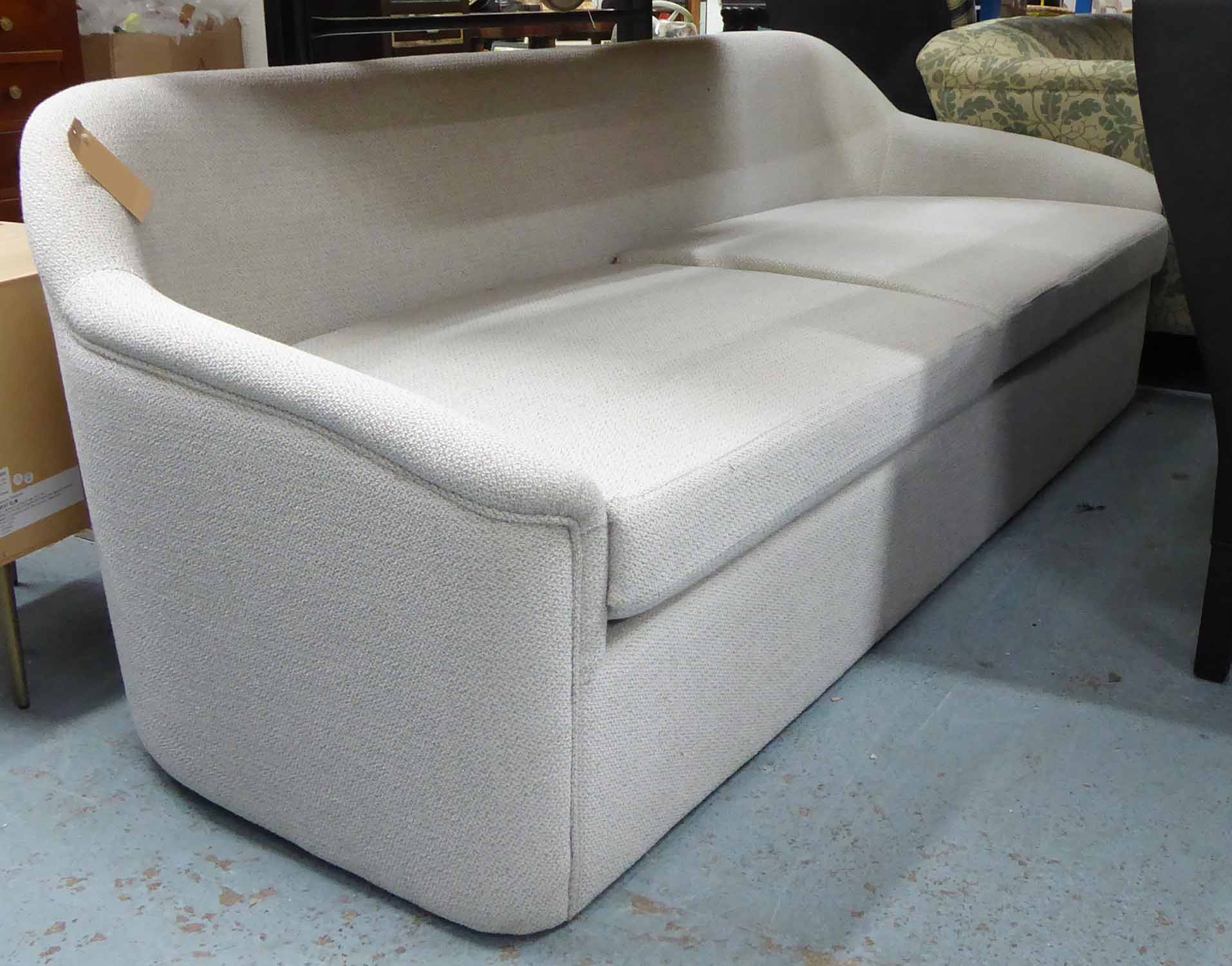 SOFA, contemporary design, ex show flat, 245cm x 85cm H.