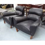 LINLEY ASTON CHAIRS, a pair, by David Linley, 70cm tall.