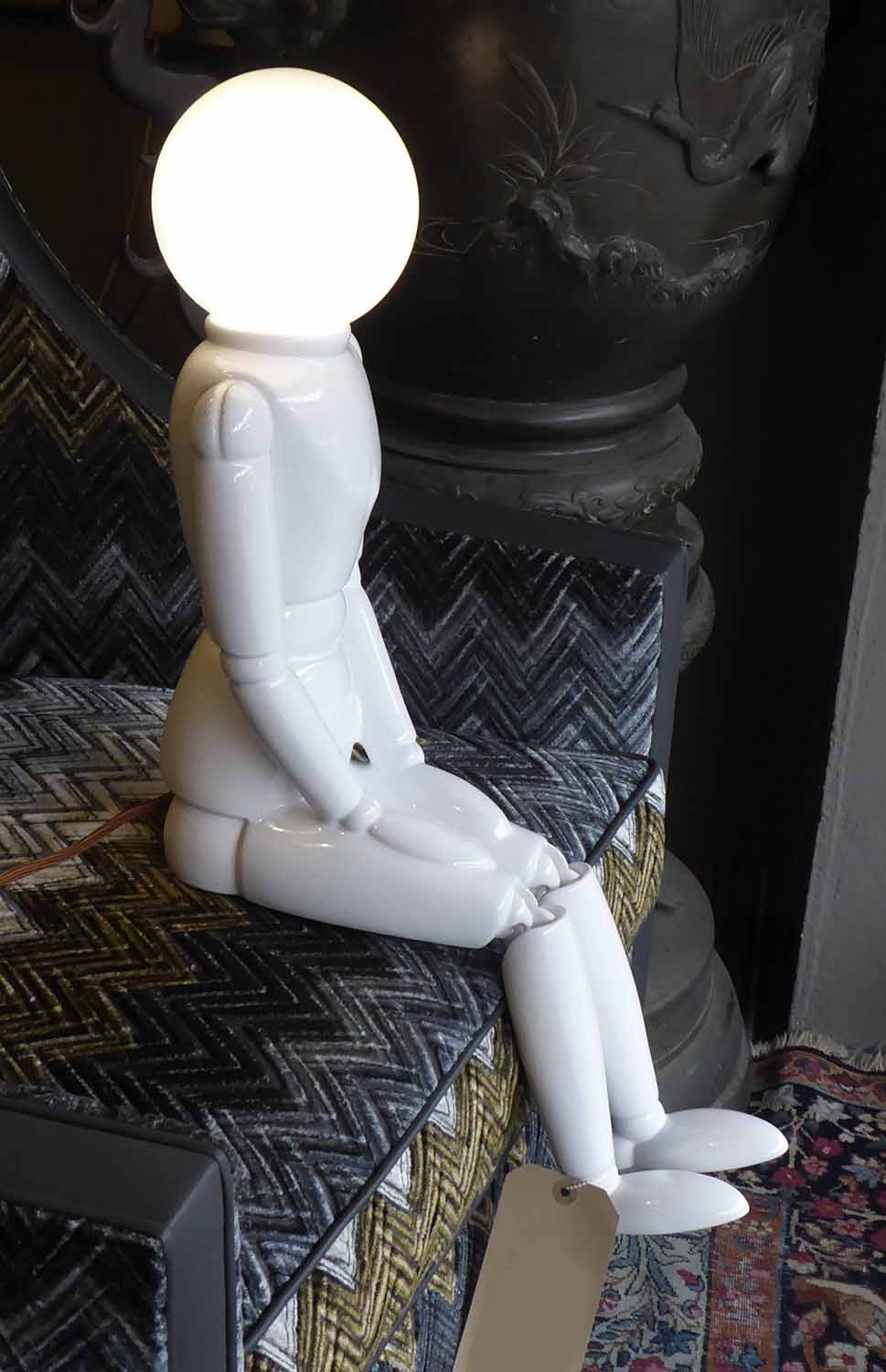 FIGURAL LAMP, purchased from Alex valentine Atelier Kings Road,