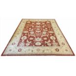 FINE SHAH ABBAS DESIGN SULTANABAD CARPET, 355cm x 280cm,