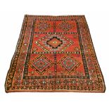 VINTAGE MOROCCAN RUG, 230cm x 180cm.