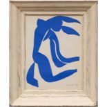 HENRI MATISSE 'Nu Blue XI', 1954, original lithograph after Matisse's cut outs,