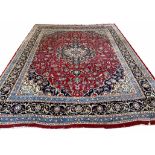 MASHAD CARPET, 385cm x 305cm,