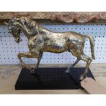 FONDICA CO ART, sculpture of a stallion, 27cm H.