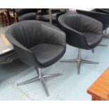 WALTER KNOLL BOB CHAIRS, a pair, by Pearson Lloyd, 75cm H.