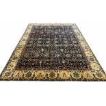 FINE BIDJAR GAROUS DESIGN CARPET, 350cm x 260cm,