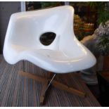 VITRA LA CHAISE BY CHARLES & RAY EAMES, 150cm W.