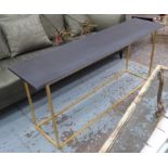 ADAM WILLIAMS DESIGN CONSOLE TABLE, rectangular, 170cm x 42cm x 73cm.