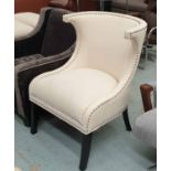 BEDROOM CHAIR, Andrew Martin style, 90cm H.