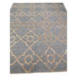 CONTEMPORARY CARPET, 305cm x 244cm, wool and jute Moroccan design.