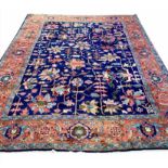 FINE PERSIAN HERIZ DESIGN CARPET, 395cm x 305cm,