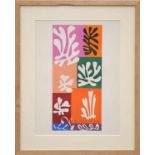 HENRI MATISSE, 1954, original lithograph from the 1954 edition after Matisse's cut outs,